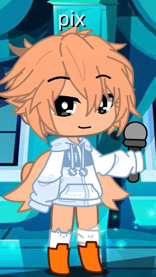 ai character:  pix background