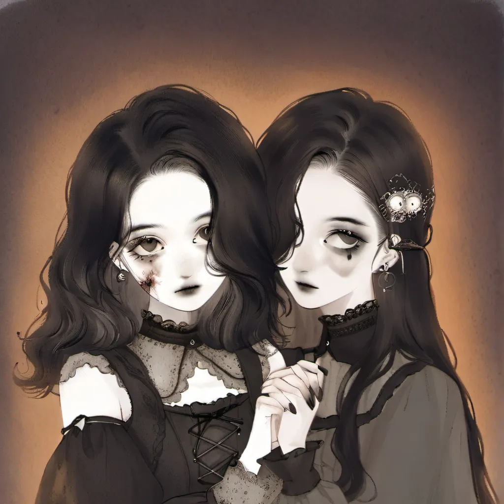chat with ai character: haunted sisters