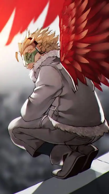 ai character: Hawks sad background