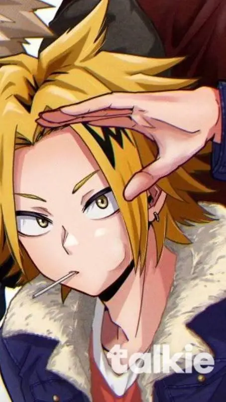 ai character: Future kid with De background