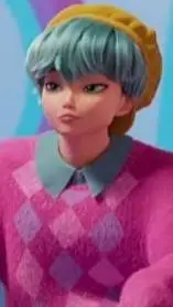 ai character: baby saja background