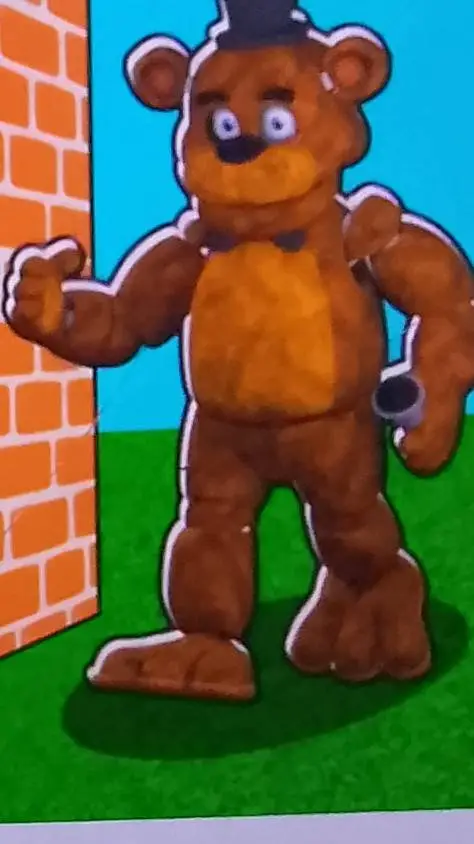 ai character: Freddy Fazbear 🤓☝️ background