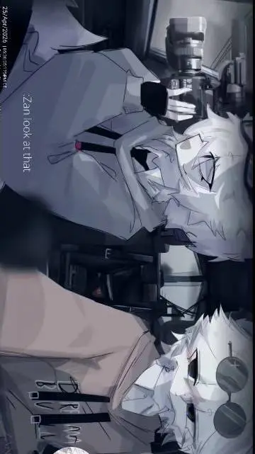 ai character:  James and Allen  background