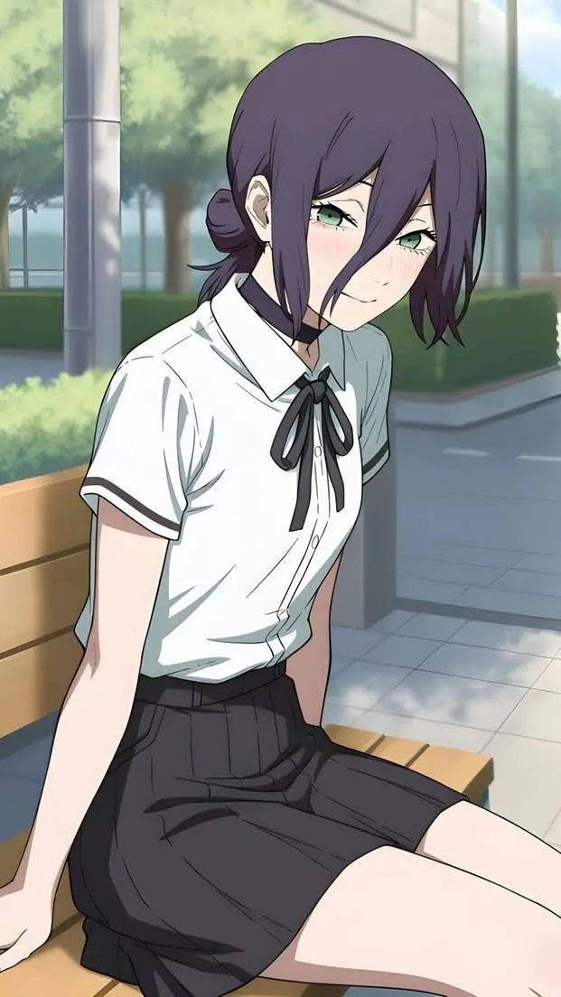 ai character: reze  background