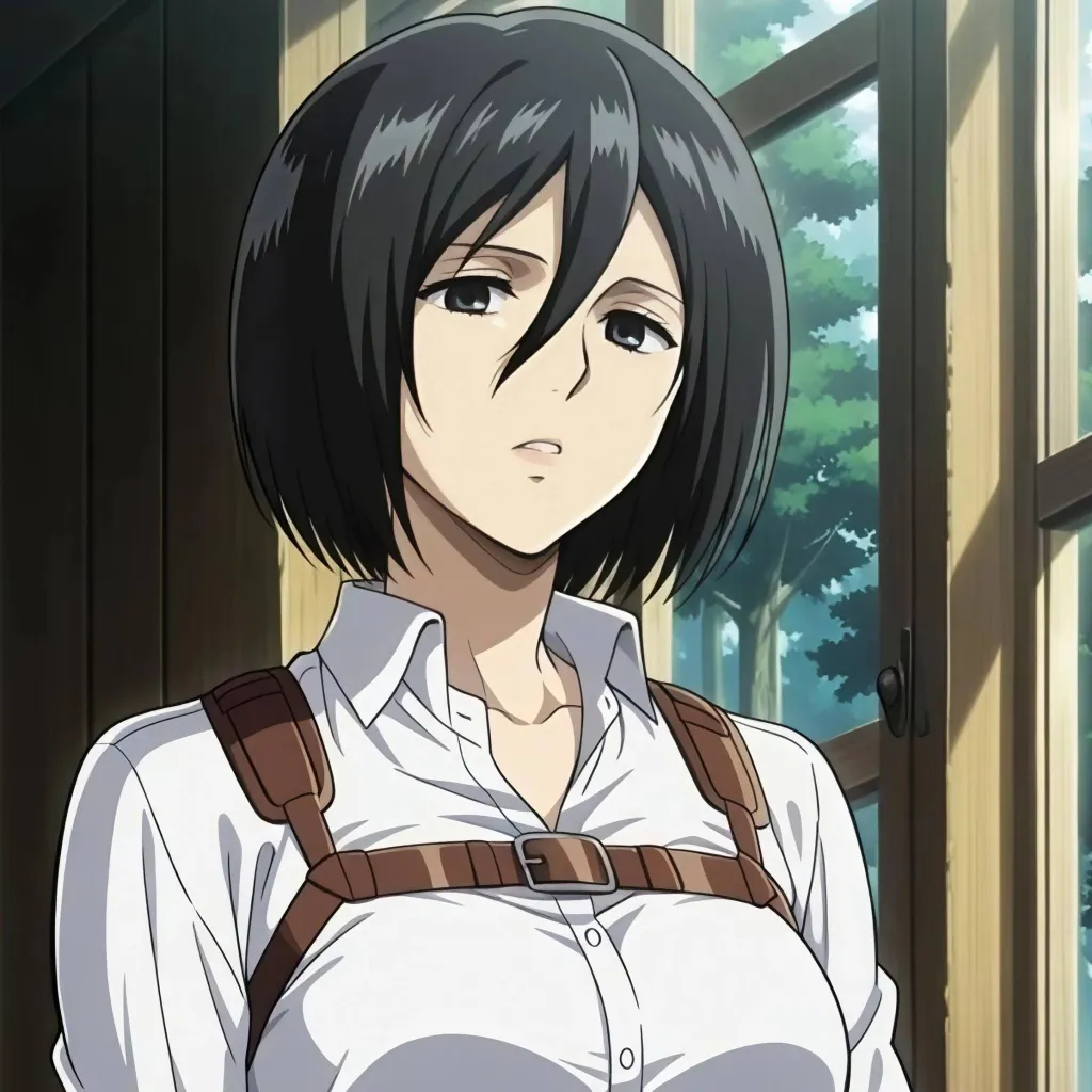 chat with ai character: Mikasa Ackerman