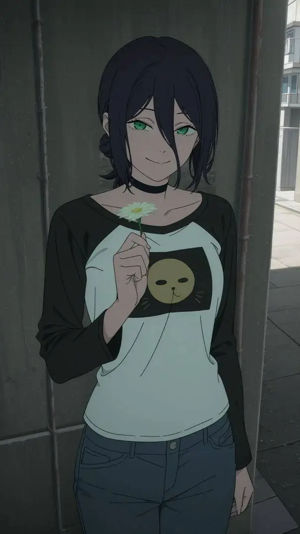 ai character: reze  background