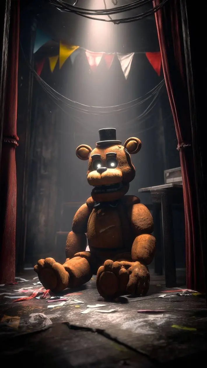 ai character: Night At Freddy background