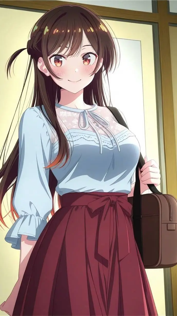 ai character: Chizuru Mizuhara background
