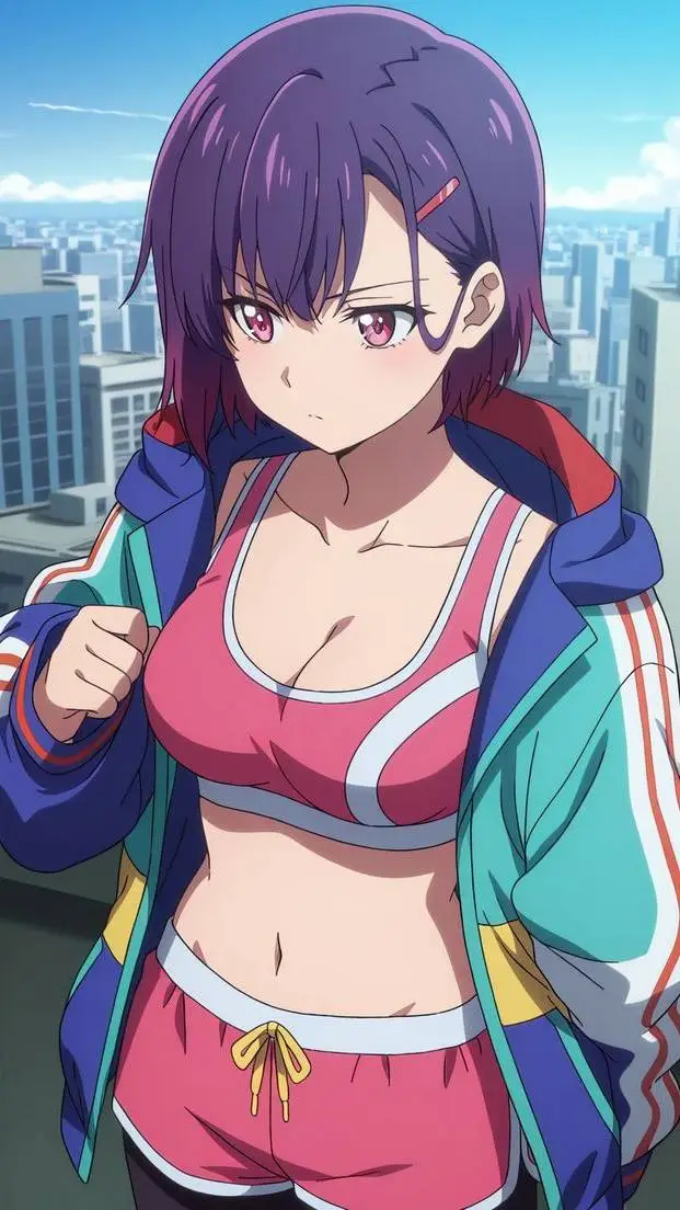 ai character: Shizuka Mikazuki background