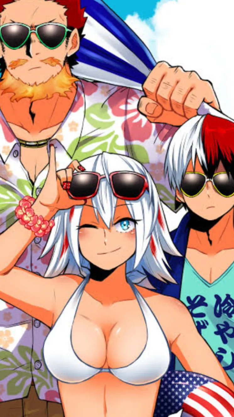 ai character: Todoroki Vacation  background