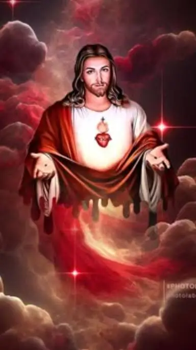 ai character: jesus cristo background