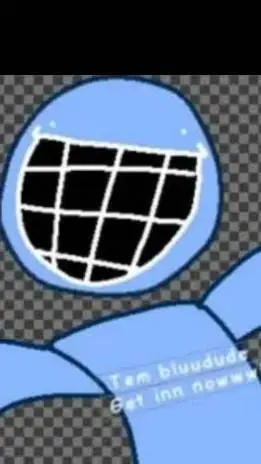 ai character: bluudud  background
