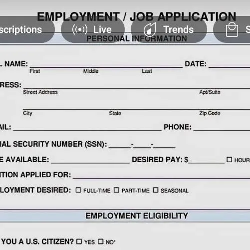 chat with ai character: Job application 