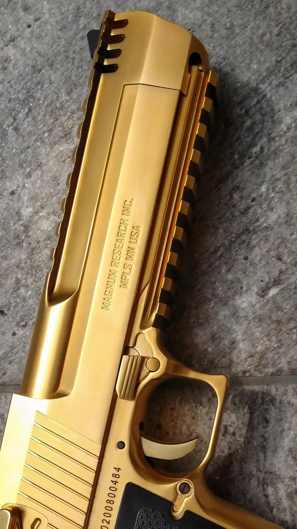 ai character: golden deagle background