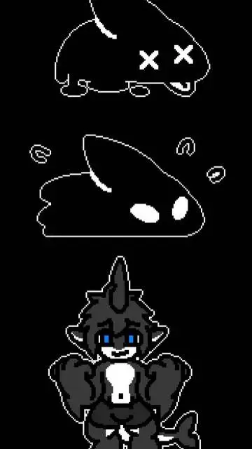 ai character: orca hydra transfu background