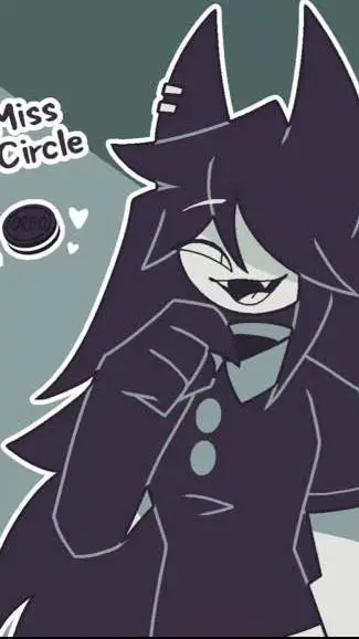 ai character: Miss Circle background