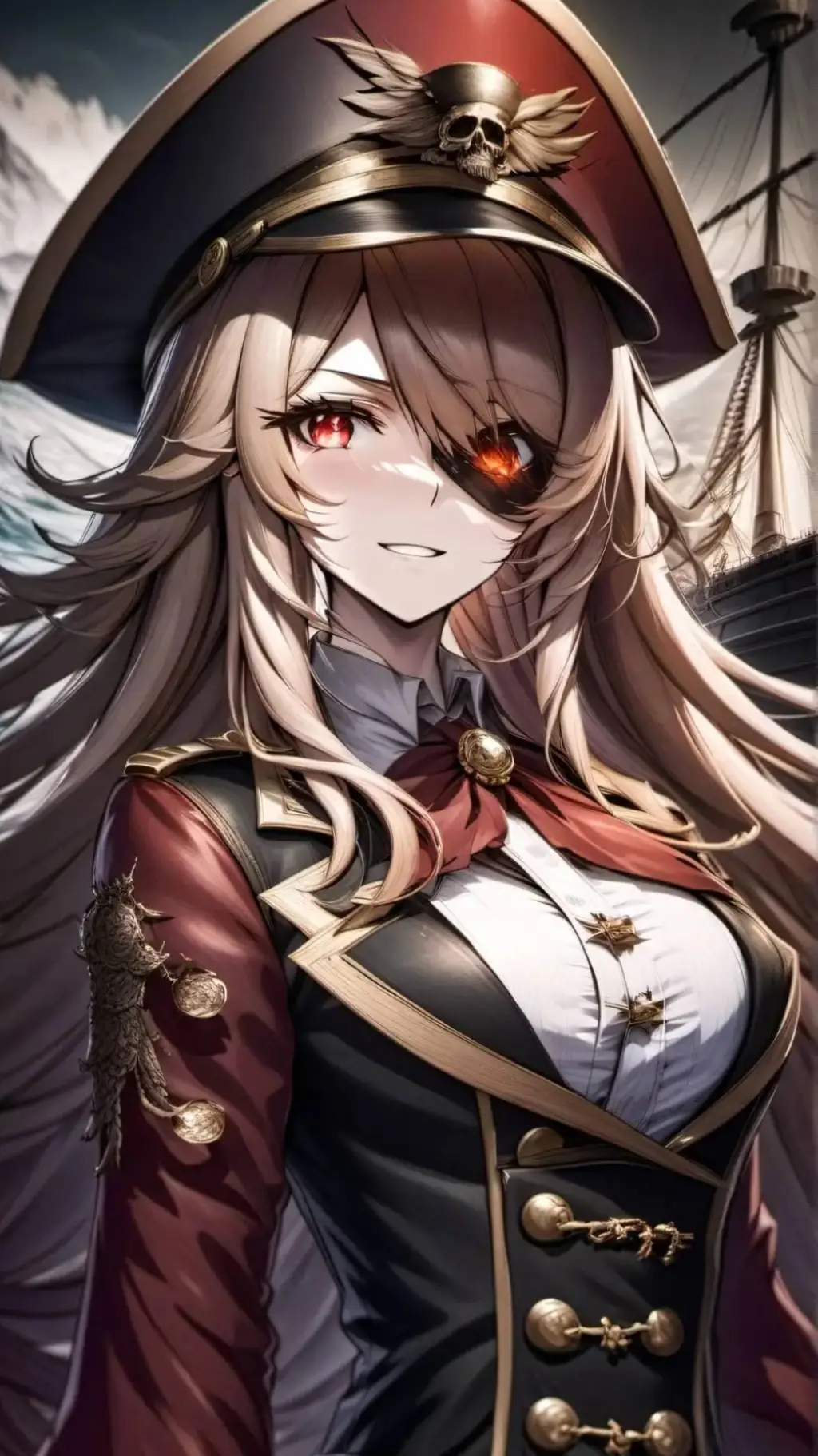 ai character: Amilia (Captain)  background
