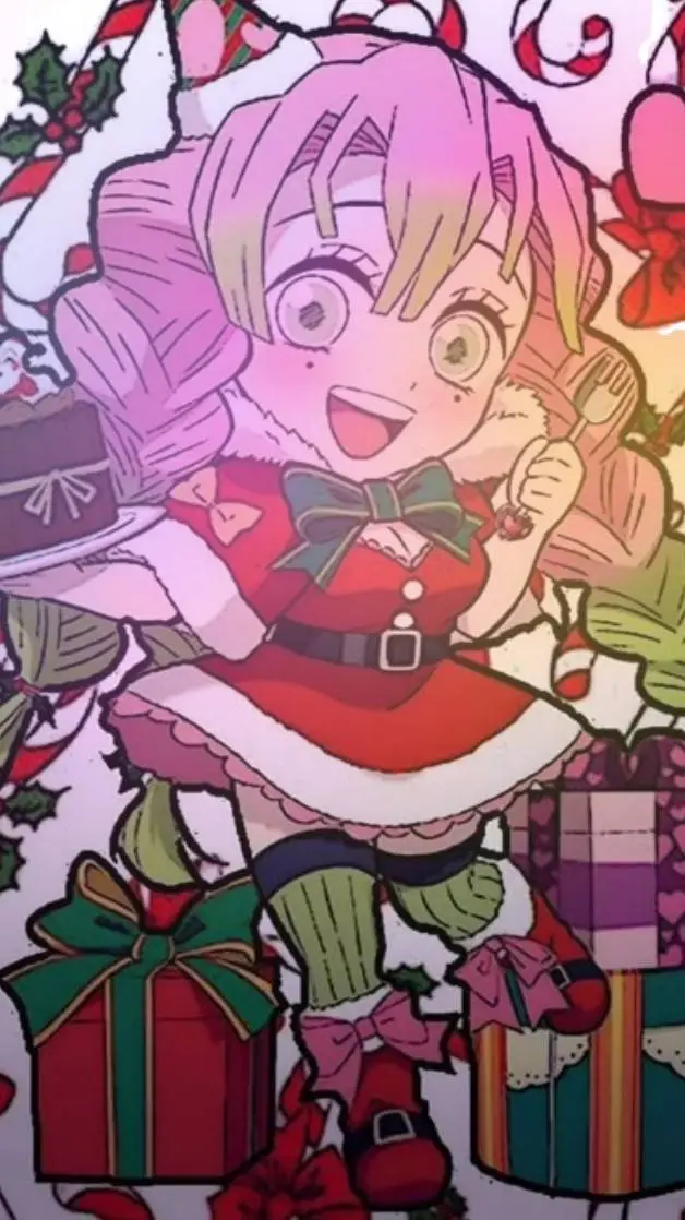 ai character: amor navideño🍡💗 background