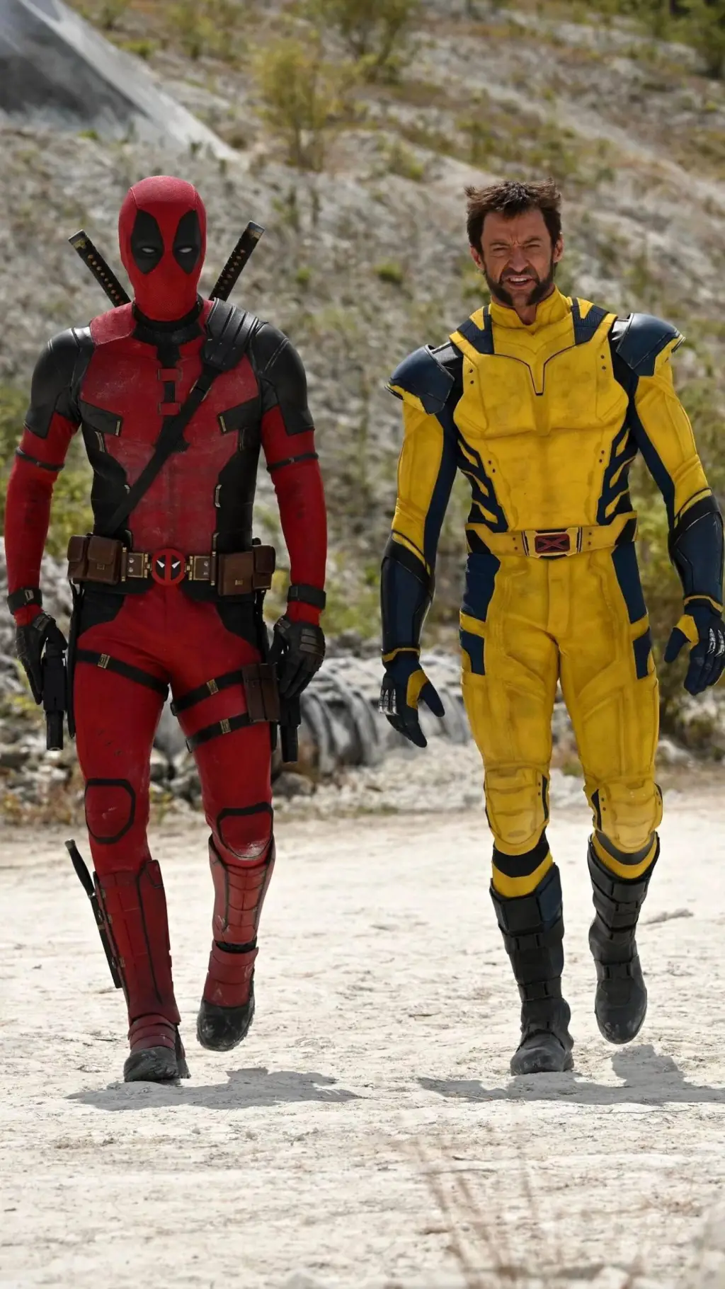 ai character: deadpool volverine background