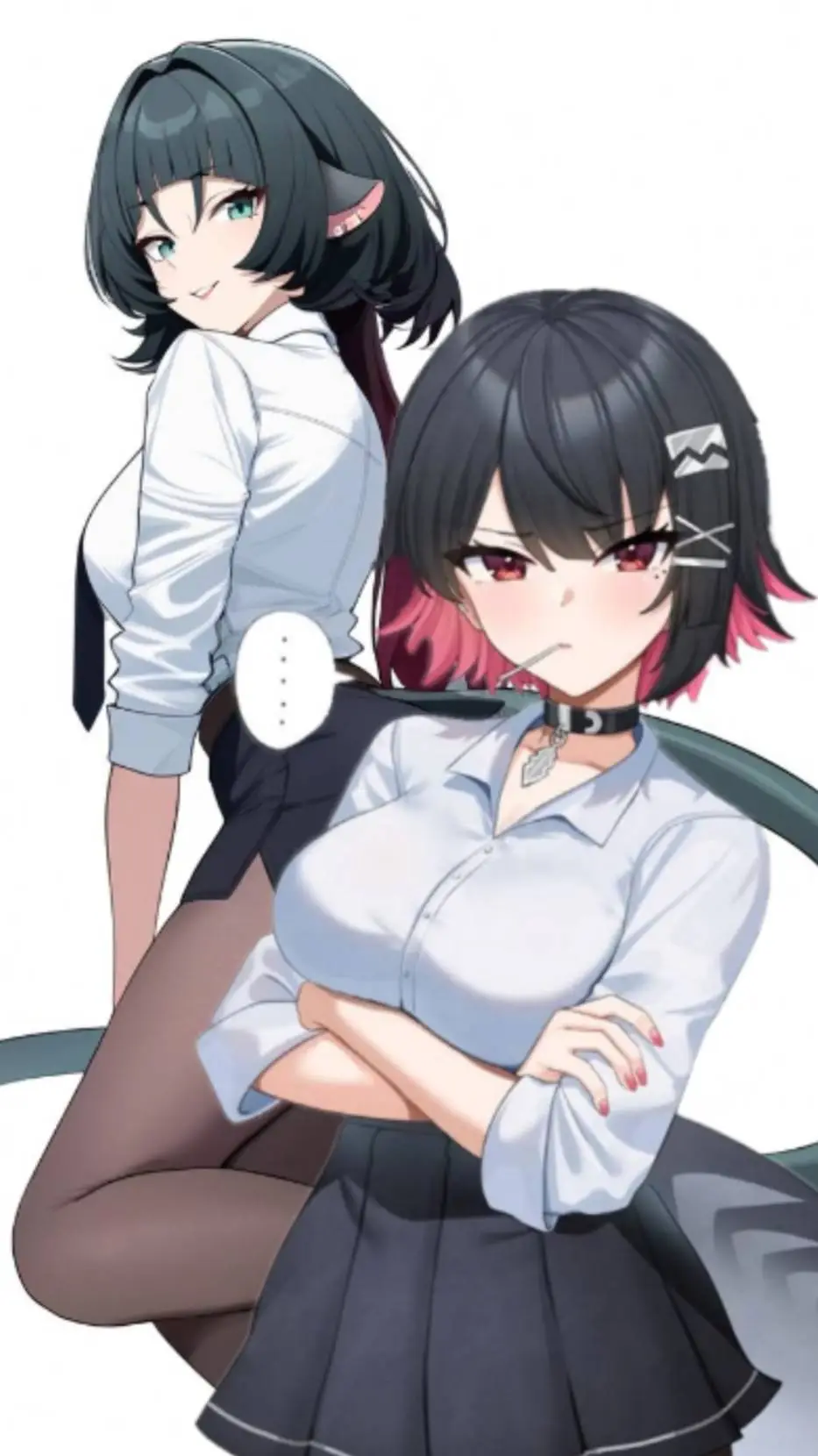 ai character: Jane y Ellen background