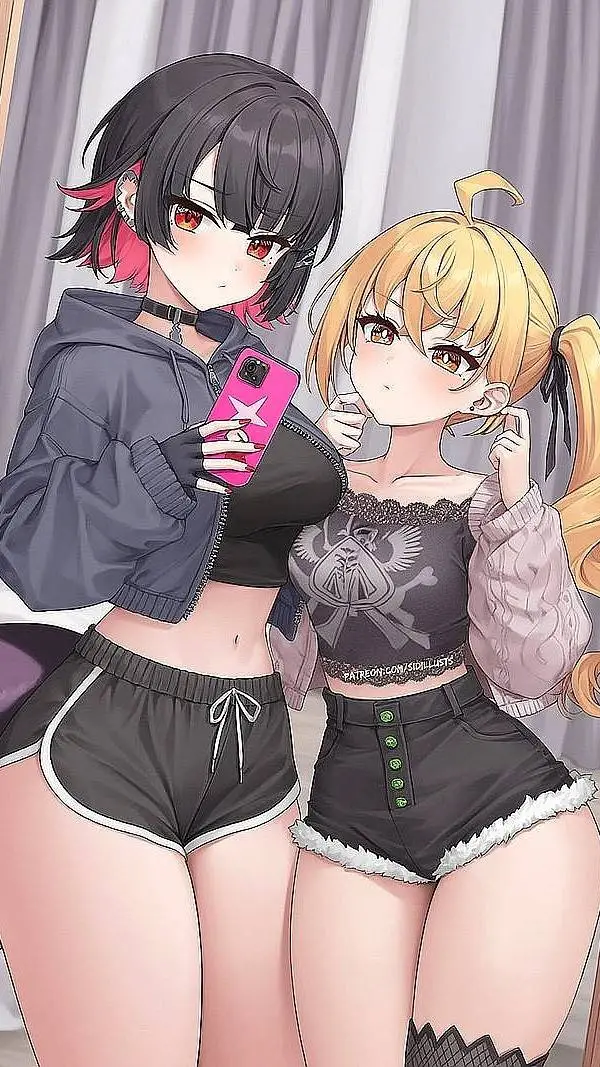 ai character: Ellen y Lucy background