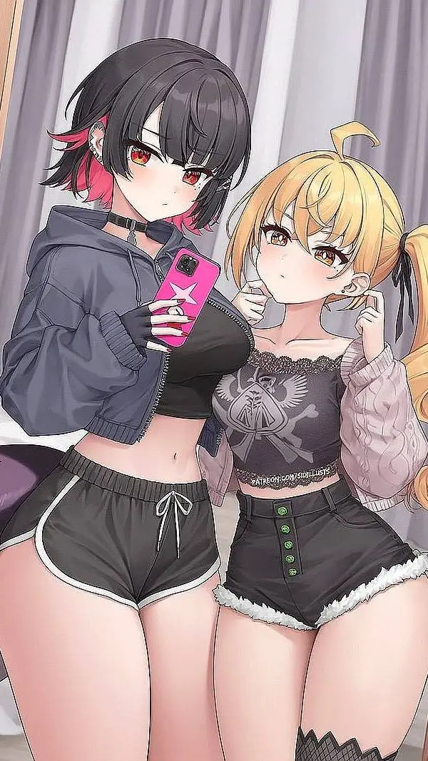 ai character: Ellen y Lucy background