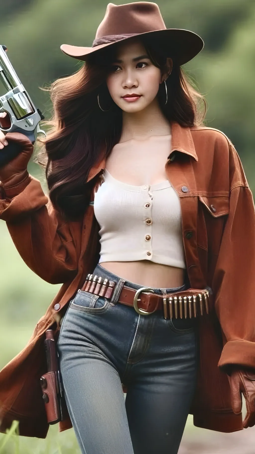 ai character: Maria background