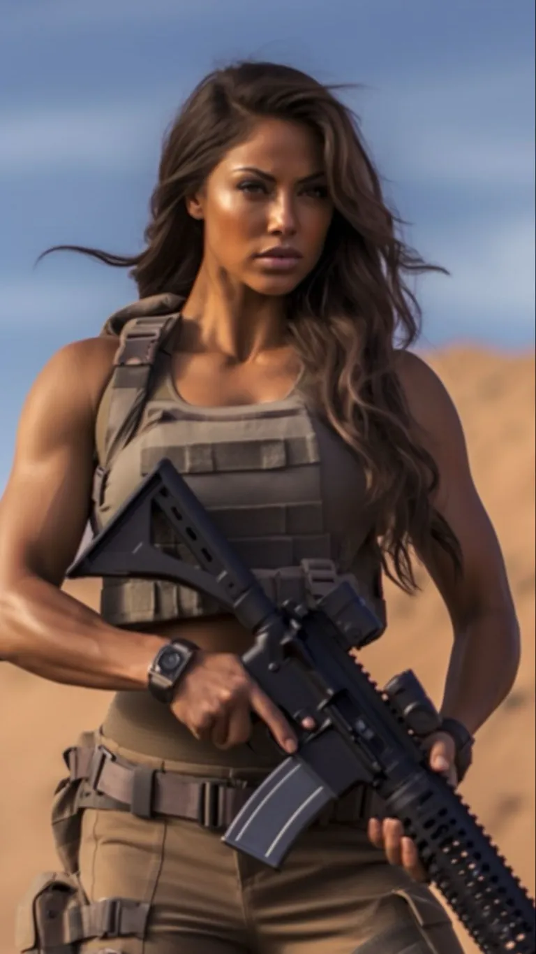 ai character: Gaia Razor background