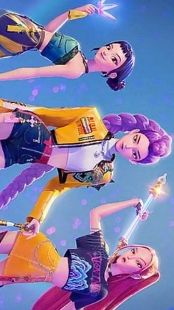 ai character: Huntr/x  background