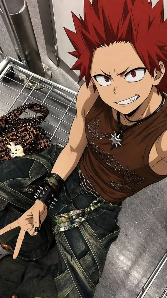 ai character: kirishima  background
