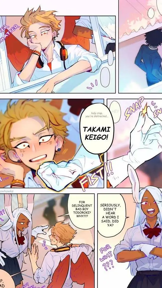 ai character: hawk crushing hard background