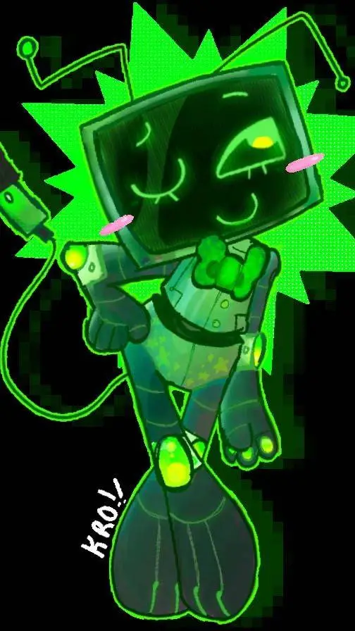 ai character: Vee background