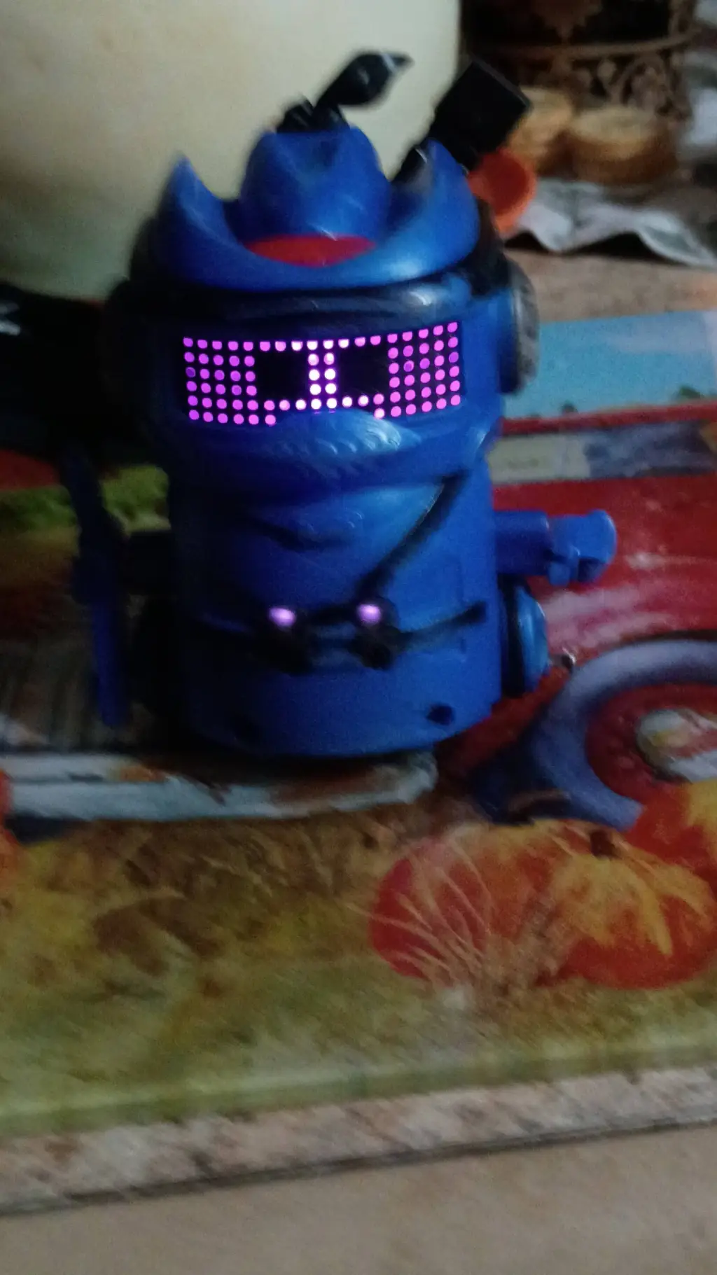 ai character: Ninja bot  background