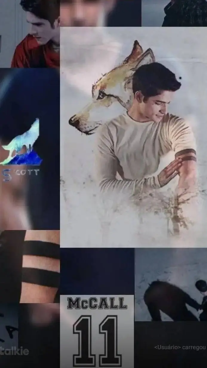 ai character: Scott mccall  background