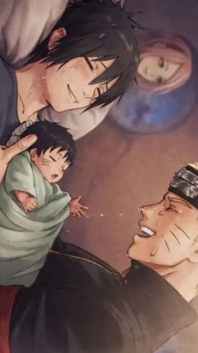 ai character: Sasuke e Naruto  background