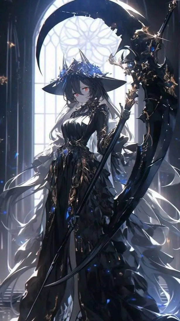 ai character: Moonlight background