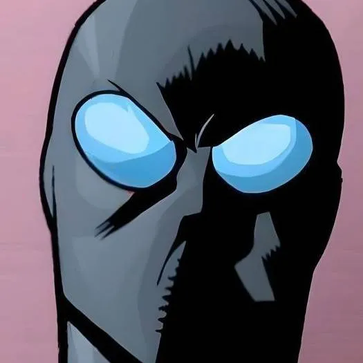 chat with ai character: full mask mark 