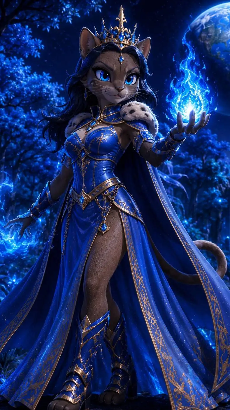ai character: Ignisia background