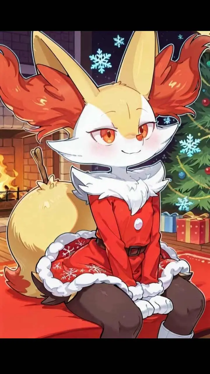 ai character: Braixen background