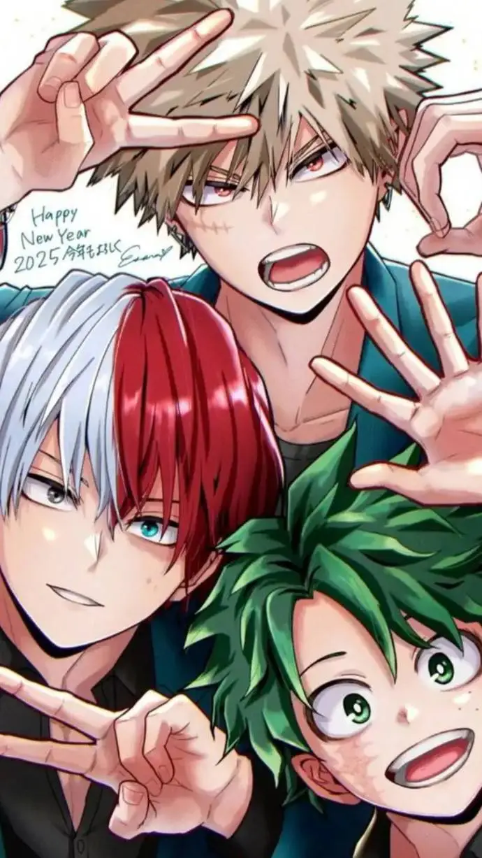 ai character: Mha 3 Bestfriends  background