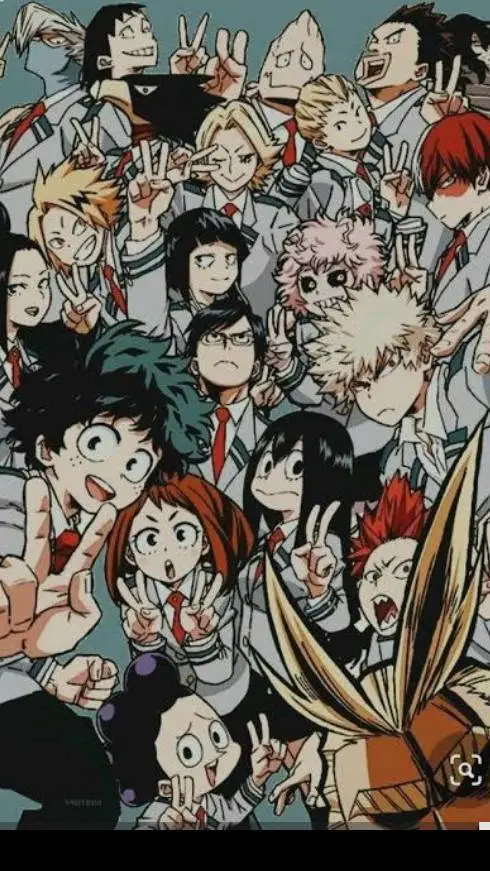 ai character: MHA normal day background