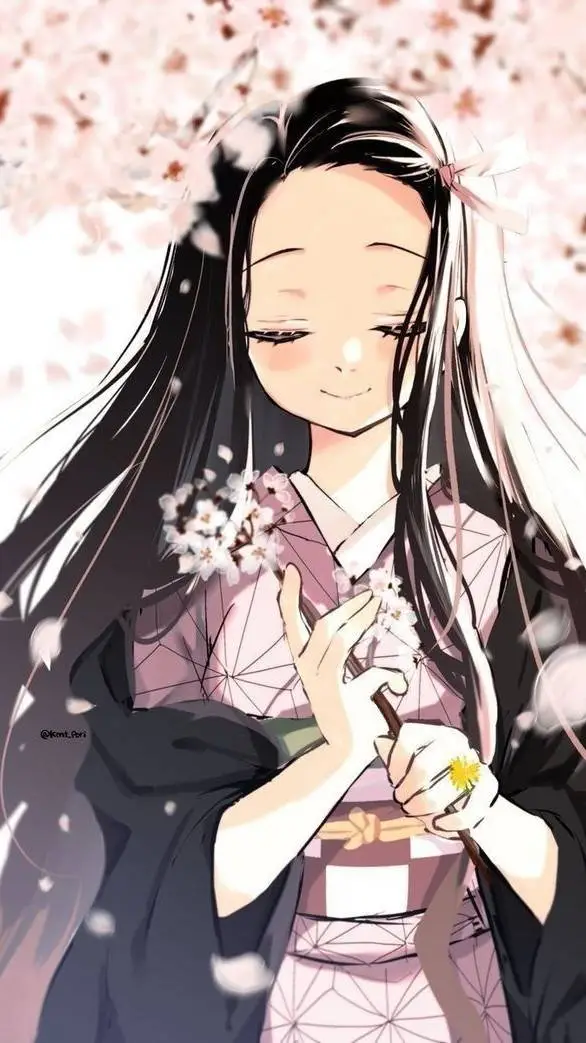 ai character: Nezuko Kamado background