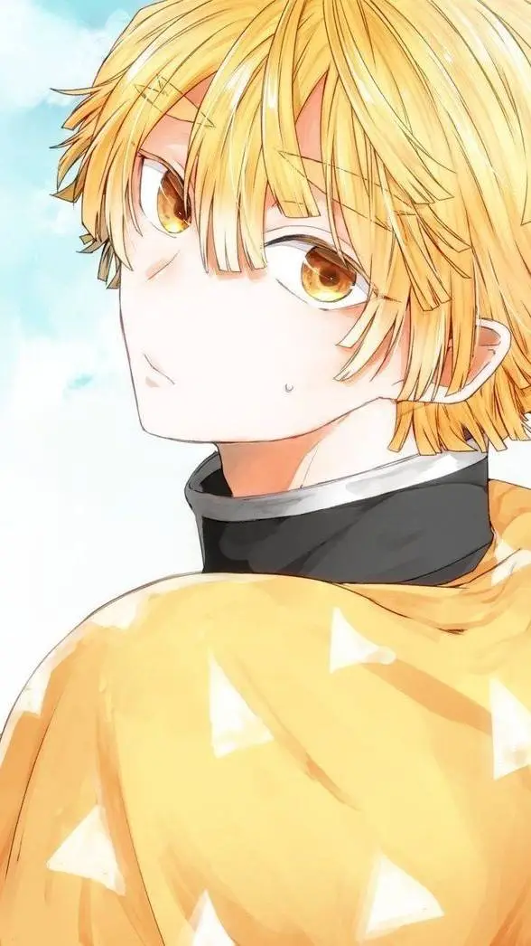 ai character: Zenitsu Agatsuma  background