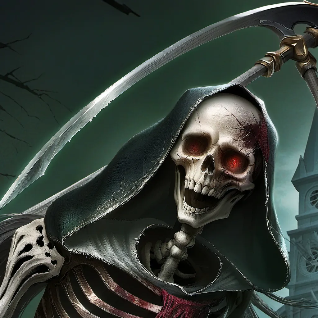 chat with ai character: grim reaper/Death