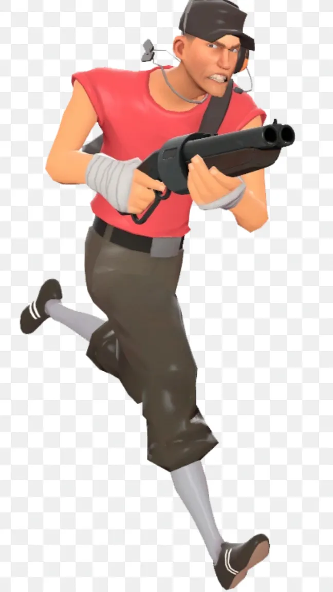 ai character: Scout TF2 background