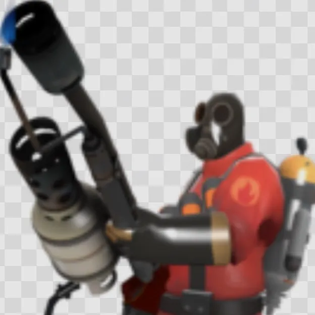 chat with ai character: Pyro TF2￼