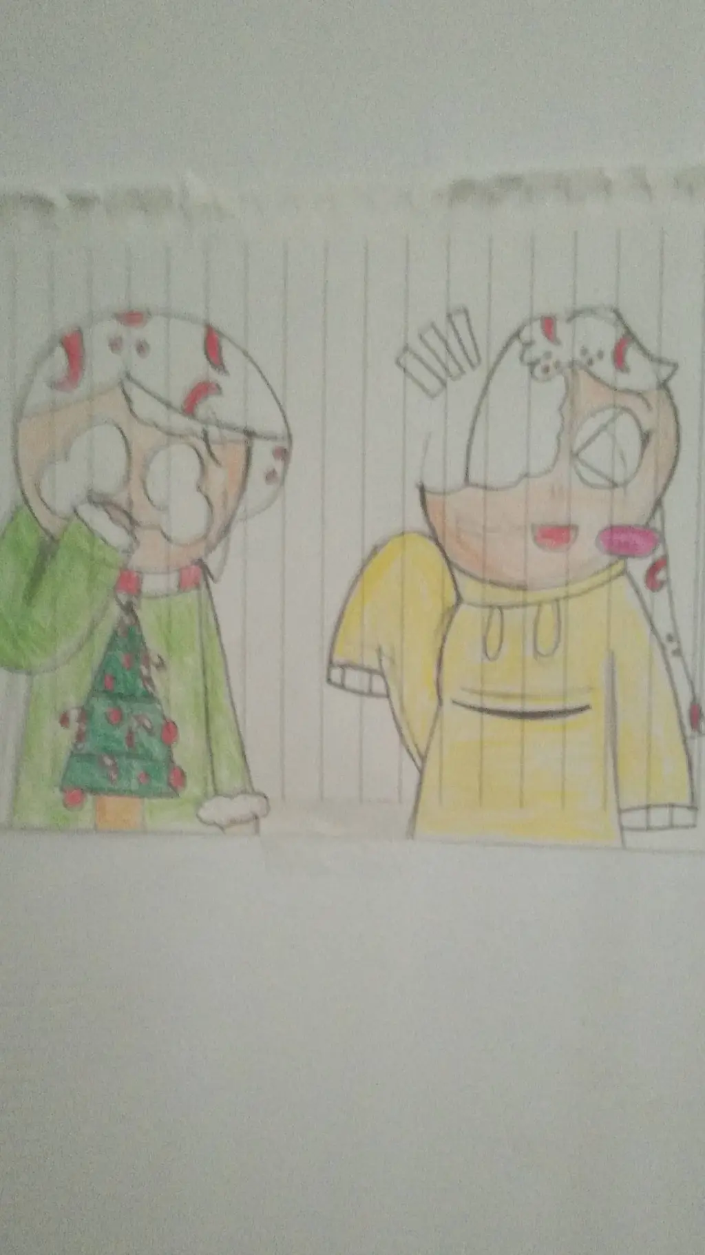 ai character: gin and ginger background