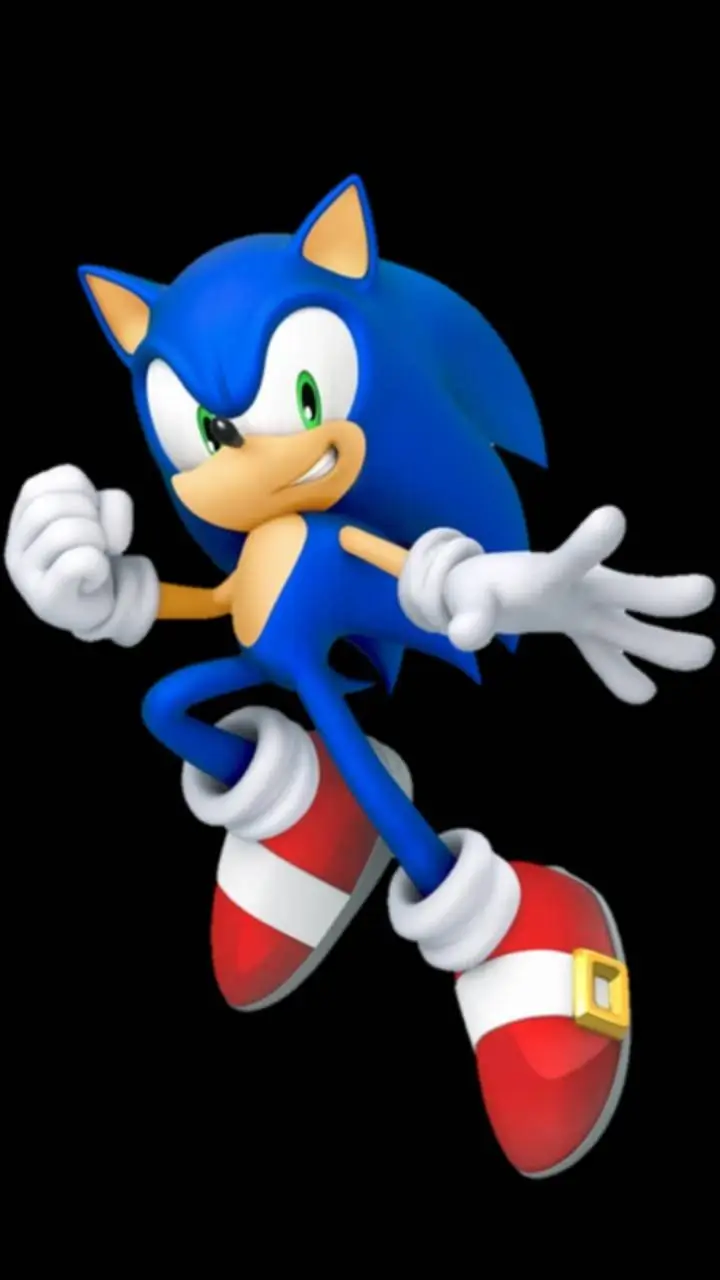 ai character: Sonic the hedgehog background