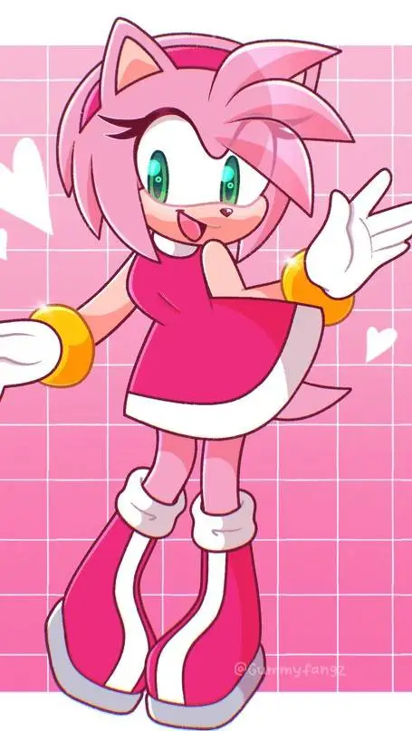 ai character: Amy Rose background