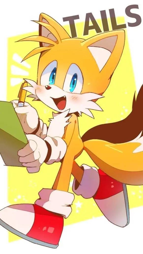 ai character: Tails background
